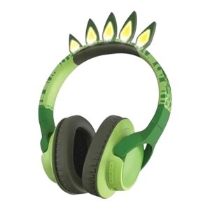 Art + Sound Led Light Up Dinosaur Wireless Headphones 8 HR Playtime NIB
